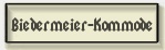 Biedermeier-Kommode
